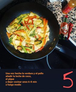 ¿Nos enseñas tu receta? Pollo con verduras al curry - Raul Bracho Sotelo